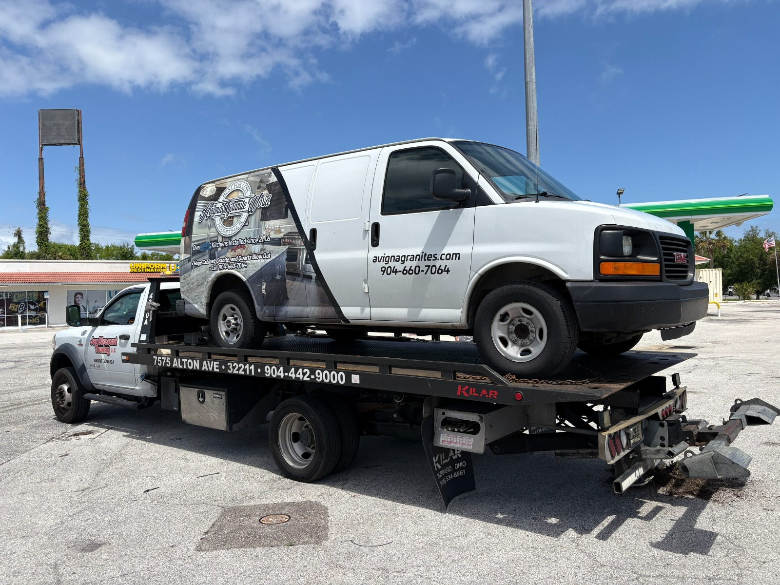 Transporting factory equipment and heavy machinery